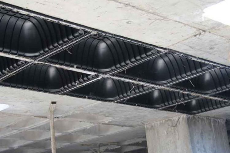 بررسی انواع نمای ساختمان در سازه سقف وافل
