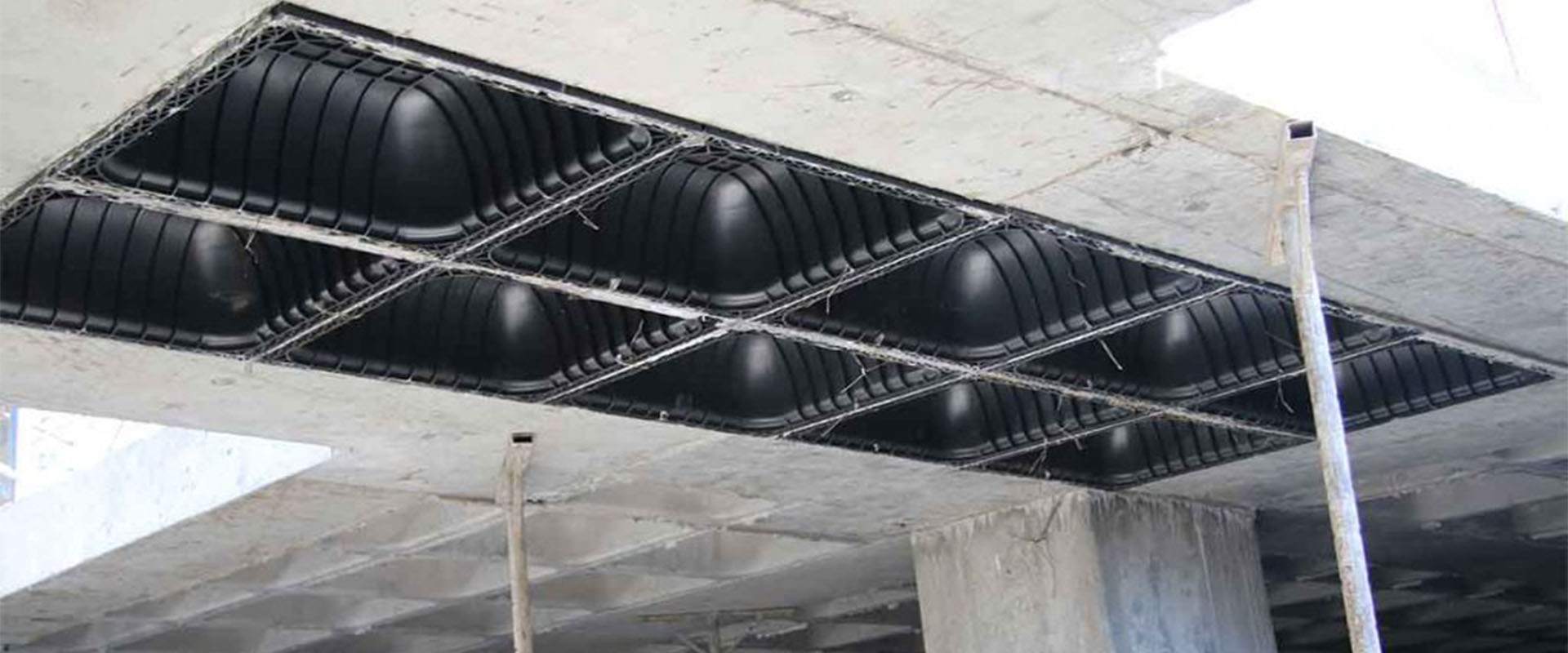 بررسی انواع نمای ساختمان در سازه سقف وافل