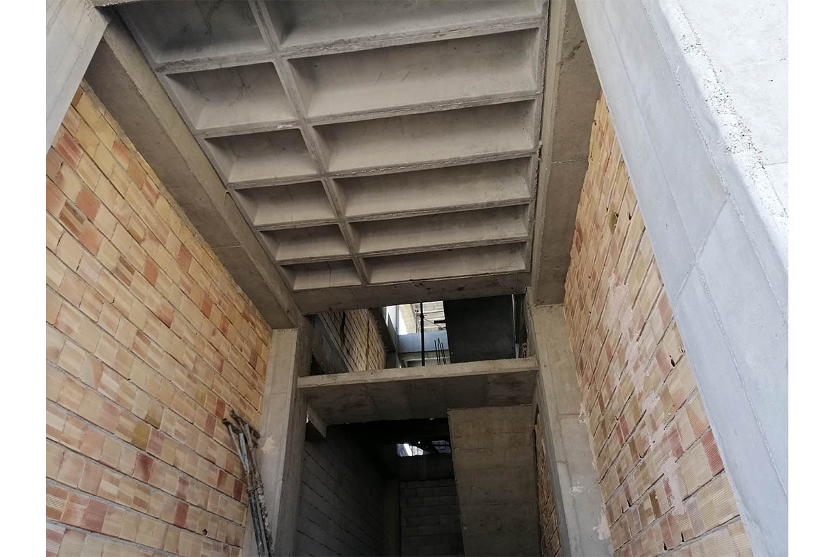 پروژه اجرایی سقف وافل وزین قزوین