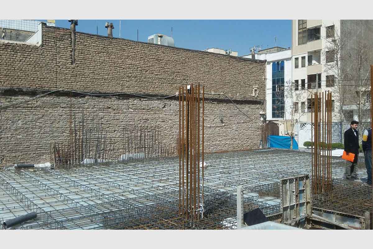 پروژه اجرایی سقف وافل چناران مشهد