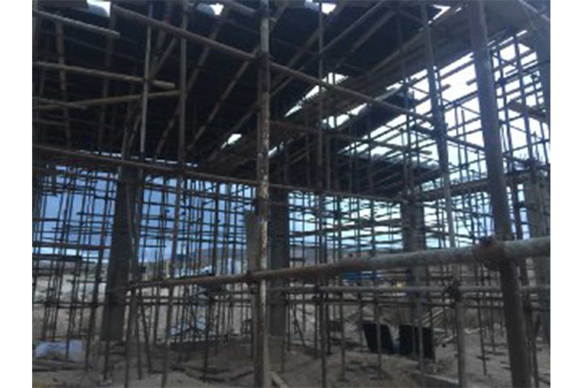 پروژه اجرایی سقف وافل هتل آزادی اردبیل
